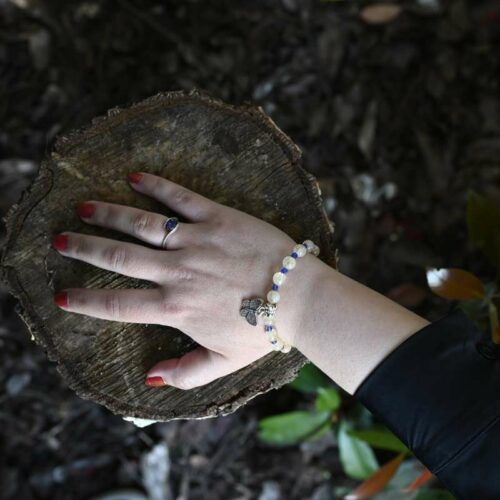 Bracelet en pierres naturelles de Citrine