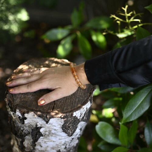 Bracelet en pierres naturelles de Cornaline